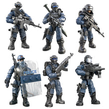 Load image into Gallery viewer, Military Army World War WW2 SWAT Soldiers Police Figures Building Blocks Bricks Learning Toys For Children Gift
