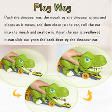 Load image into Gallery viewer, Dinosaur Toy Play Vehicle Game For Boy Car Carrier Truck Children Gift Kid Racing Track with Mini Car
