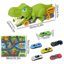 Load image into Gallery viewer, Dinosaur Toy Play Vehicle Game For Boy Car Carrier Truck Children Gift Kid Racing Track with Mini Car
