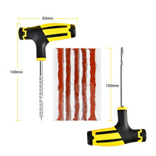 Load image into Gallery viewer, Car Tire Repair Tool Tire Repair Kit Studding Tool Set Auto Bike Tubeless Tire Tyre Puncture Plug Garage Car Accessories

