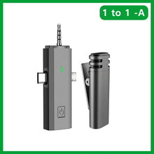 Load image into Gallery viewer, 2023 S17 3 In 1 Wireless Lavalier Microphone Intelligent Noise-Reducing Mic For Iphone Android SLR Camera Loudspeaker Speaker
