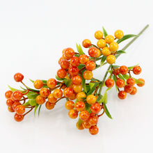Load image into Gallery viewer, 6Pcs Simulation Foam Fruit Christmas Berry Home Decoration Artificial Simulation Plant Blueberry Fruit
