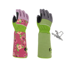Load image into Gallery viewer, Women's Gardening Gloves Garden Garden Labor Protection Wear-Resistant Anti-Cut Anti-Stab Anti-Tie Trim Gloves
