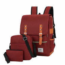 Load image into Gallery viewer, Three-piece suit Large Sport Swagger Bag with Nylon Material Backpack
