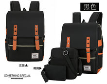 Load image into Gallery viewer, Three-piece suit Large Sport Swagger Bag with Nylon Material Backpack
