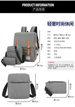 Load image into Gallery viewer, Three-piece suit Large Sport Swagger Bag with Nylon Material Backpack
