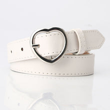 Load image into Gallery viewer, Jeans Decorative Band Girls' Clothing Matching Belt Heart-Shaped Alloy Pin Buckle
