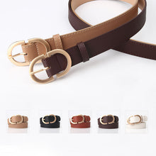 Load image into Gallery viewer, Belt Trendy Coat Belt Women's Simple Bare Waist Imitation Leather Belt
