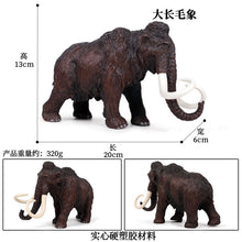 Load image into Gallery viewer, Elephant Animal Model Set African Elephant Mammoth Plastic Solid Hand-Made Model Toy Children's Educational Toy
