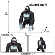 Load image into Gallery viewer, Gorilla Model Toy Wild Animal Model Solid Chimp Garage Kits Ornaments Children's Educational Teaching Toy
