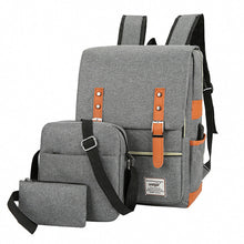 Load image into Gallery viewer, Three-piece suit Large Sport Swagger Bag with Nylon Material Backpack
