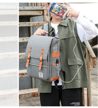 Load image into Gallery viewer, Three-piece suit Large Sport Swagger Bag with Nylon Material Backpack
