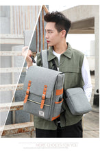 Load image into Gallery viewer, Three-piece suit Large Sport Swagger Bag with Nylon Material Backpack
