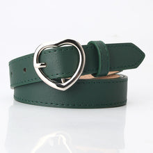 Load image into Gallery viewer, Jeans Decorative Band Girls' Clothing Matching Belt Heart-Shaped Alloy Pin Buckle
