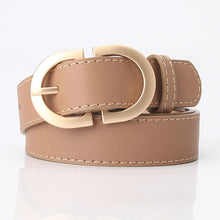 Load image into Gallery viewer, Belt Trendy Coat Belt Women's Simple Bare Waist Imitation Leather Belt
