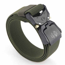 Load image into Gallery viewer, Tactical Nylon Waistband Men's Elastic Pant Belt Military Fan Tooling Belt
