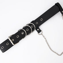 Load image into Gallery viewer, Women's Belt Personality Trendy Chain Decoration Air-Eye Overalls Fashion Belt
