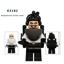 Load image into Gallery viewer, Kdl825 Camera Man UFO Suspension Humanoid Toilet Man Assembled Building Blocks Puzzle Puzzle
