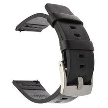 Load image into Gallery viewer, 20mm 22mm Watch band Quick release Leather Strap for Samsung Galaxy Watch 3 Active2 40 44mm huawei watch gt 2 WatchBand 18 24mm

