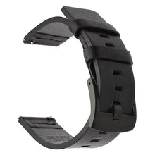 Load image into Gallery viewer, 20mm 22mm Watch band Quick release Leather Strap for Samsung Galaxy Watch 3 Active2 40 44mm huawei watch gt 2 WatchBand 18 24mm
