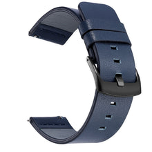 Load image into Gallery viewer, 20mm 22mm Watch band Quick release Leather Strap for Samsung Galaxy Watch 3 Active2 40 44mm huawei watch gt 2 WatchBand 18 24mm
