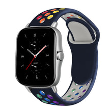Load image into Gallery viewer, 20mm/22mm watch band For Amazfit GTS/2/2e/GTS2 Mini/GTR 42mm/47mm/GTR2/2e/stratos 2/3 Watch Bracelet Amazfit bip rainbow strap
