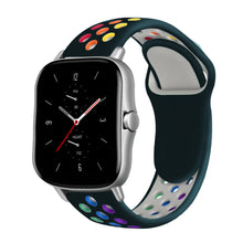 Load image into Gallery viewer, 20mm/22mm watch band For Amazfit GTS/2/2e/GTS2 Mini/GTR 42mm/47mm/GTR2/2e/stratos 2/3 Watch Bracelet Amazfit bip rainbow strap
