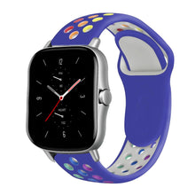 Load image into Gallery viewer, 20mm/22mm watch band For Amazfit GTS/2/2e/GTS2 Mini/GTR 42mm/47mm/GTR2/2e/stratos 2/3 Watch Bracelet Amazfit bip rainbow strap
