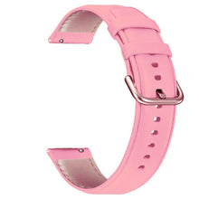 Load image into Gallery viewer, 20mm Colorful Leather Straps Watchband For Samsung Galaxy watch active 2 40mm 44mm Smart Wriststrap bracelet For Garmin Venu sq
