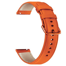 Load image into Gallery viewer, 20mm Colorful Leather Straps Watchband For Samsung Galaxy watch active 2 40mm 44mm Smart Wriststrap bracelet For Garmin Venu sq
