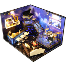 Load image into Gallery viewer, DIY Dollhouse Miniature with Furniture Assembled Model Toy Birthday Christmas Gift
