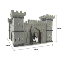 Load image into Gallery viewer, Military Assembly Castle Ancient Soldiers Soldiers Siege Car Children's DIY War Toy Model Set
