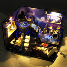 Load image into Gallery viewer, DIY Dollhouse Miniature with Furniture Assembled Model Toy Birthday Christmas Gift
