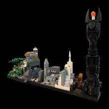 Load image into Gallery viewer, Creative MOC Compatible with Lego Small Particles Assembling Building Blocks Toy MOC-20513 The Lord of the Rings Skyline Building
