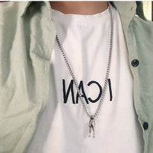 Load image into Gallery viewer, Cool Necklace Sauron Three-Knife Pendant Men and Women Ghost Cut Cos Anime Three-Knife Sword Flow Pendant Accessories
