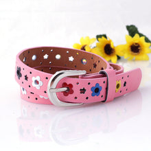 Load image into Gallery viewer, For Children and Kids Belt Korean Style Flower Butterfly Hollow Children's Casual Pin Buckle Belt
