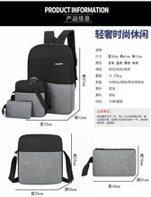 Load image into Gallery viewer, Men's outdoor travel business backpack
