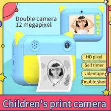 Load image into Gallery viewer, Children's Camera Photography Video Color Digital Intelligent Toy Mini Printable HD Camera
