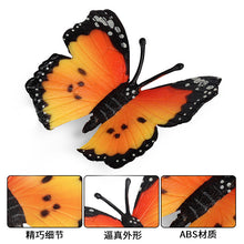 Load image into Gallery viewer, 4pcs/Set Butterfly Model Simulation Animals and Insects Model Toy Decoration Scene Ornaments Hand-Made
