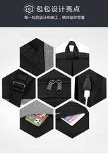 Load image into Gallery viewer, Men's outdoor travel business backpack

