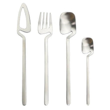 Load image into Gallery viewer, Stainless Steel Tableware Simple Personality Creative Hanging Wall Hanging Cup Knife, Fork and Spoon Hanging Cup Coffee Spoon Kit
