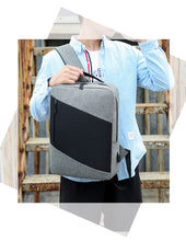 Load image into Gallery viewer, Fashionable Large Capacity Backpack with Nylon Material for men
