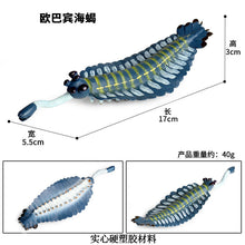 Load image into Gallery viewer, Marine Animal Model Prehistoric Trilobite Shrimp Chrysanthemum and Stone Cambrian Nautilidae Plate Foot Crab Children Teaching Toy Model
