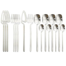 Load image into Gallery viewer, Tableware Stainless Steel Hanging Cup Tableware Spoon Personality Creative Wall-Mounted Spoon Western Food Knife Fork and Spoon
