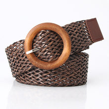 Load image into Gallery viewer, Women's Woven Belt Style All-Match Dress Decoration Belt Fashion Belt Belt
