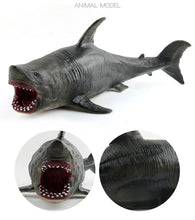 Load image into Gallery viewer, Marine Life Model Large Hollow Simulation Great White Shark Megalodon Underwater World Decoration Toys
