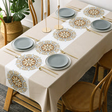 Load image into Gallery viewer, Holiday Night Restaurant PVC Waterproof Tablecloth Oil-Proof
