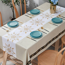 Load image into Gallery viewer, Holiday Night Restaurant PVC Waterproof Tablecloth Oil-Proof
