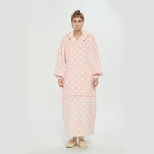Load image into Gallery viewer, Hooded Lazy Blanket Pullover Double-Layer Blanket Sweater for Women Cold Protection in Autumn and Winter Thermal Pajamas
