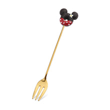 Load image into Gallery viewer, Small Spoon Dessert Fork Donut Spoon Lollipop Macaron Spoon Small Spoon Mouse Head
